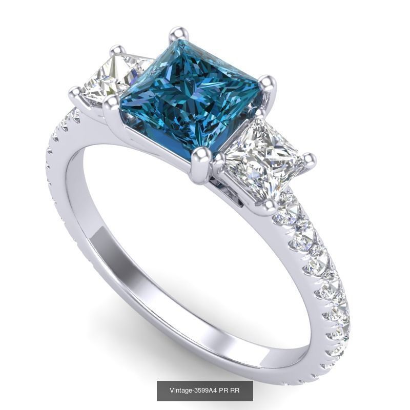 3DM 71 ENGAGEMENT RING FILES 3D Model Collection_55