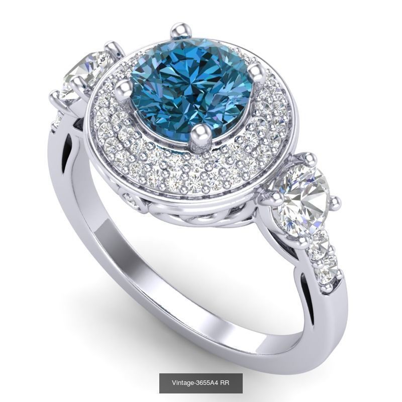 3DM 71 ENGAGEMENT RING FILES 3D Model Collection_45