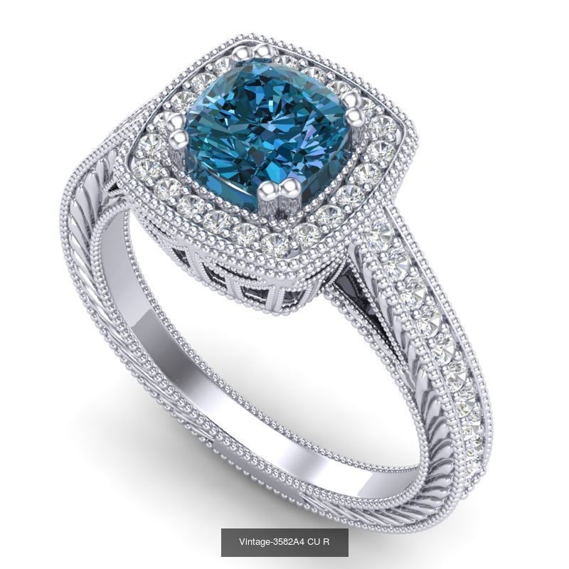 3DM 71 ENGAGEMENT RING FILES 3D Model Collection_16