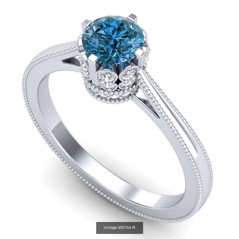 3DM 71 ENGAGEMENT RING FILES 3D Model Collection_42