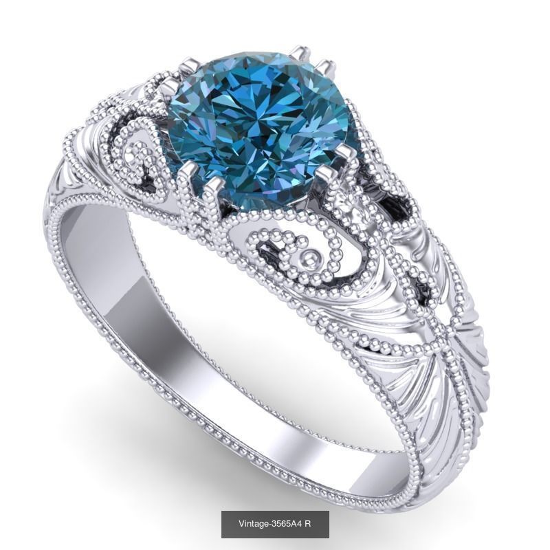 3DM 71 ENGAGEMENT RING FILES 3D Model Collection_15