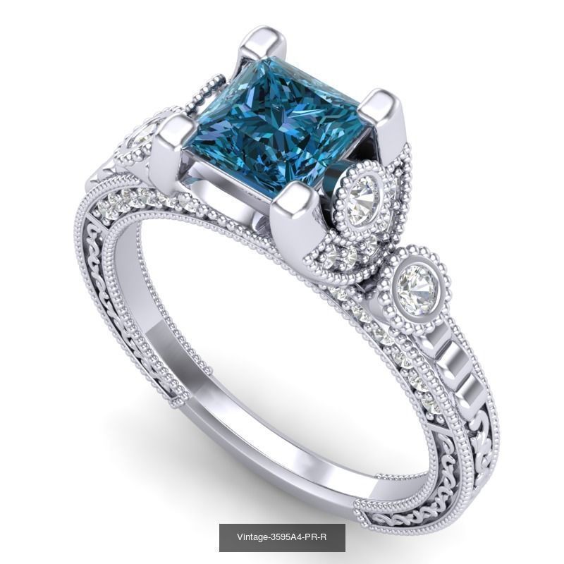 3DM 71 ENGAGEMENT RING FILES 3D Model Collection_62