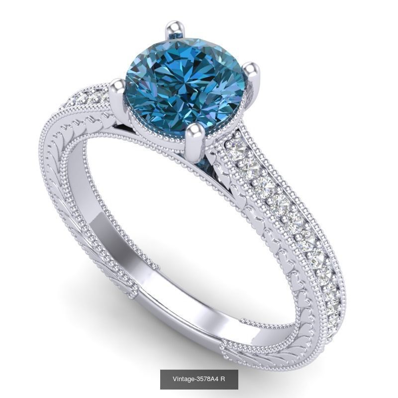 3DM 71 ENGAGEMENT RING FILES 3D Model Collection_23