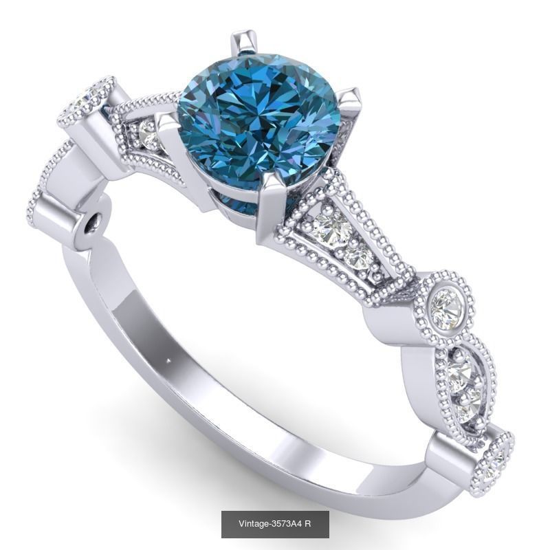 3DM 71 ENGAGEMENT RING FILES 3D Model Collection_44