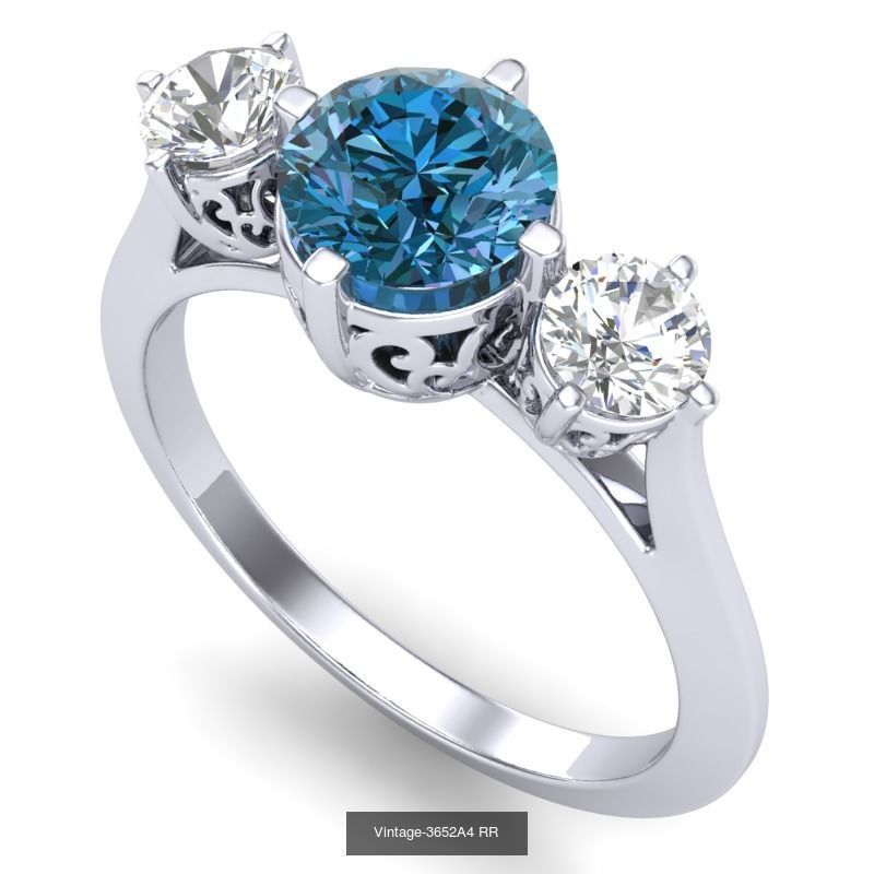 3DM 71 ENGAGEMENT RING FILES 3D Model Collection_52
