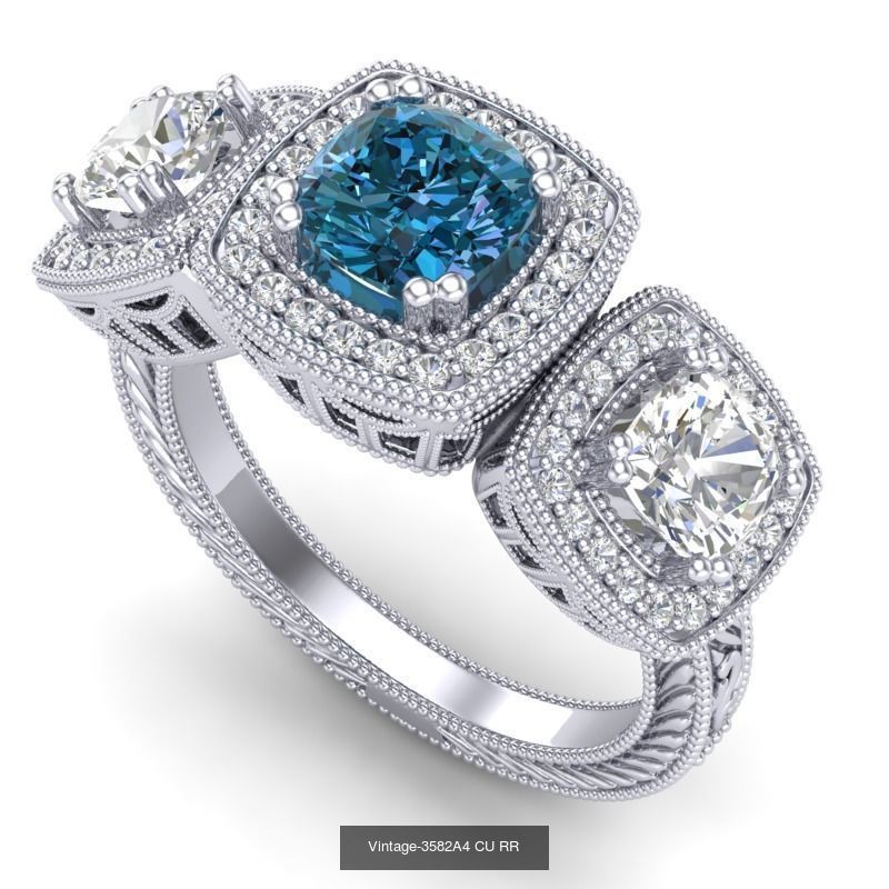 3DM 71 ENGAGEMENT RING FILES 3D Model Collection_79