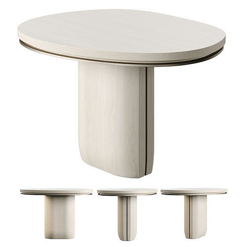 Desiron WorkShop APD Satellite Table Low-poly 3D model