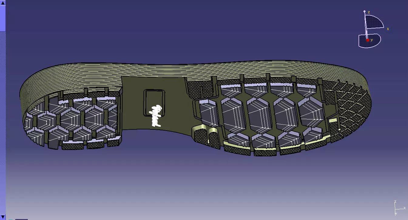 shoes sole 799412 3D model_0