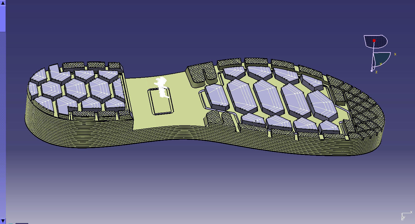 shoes sole 799412 3D model_1