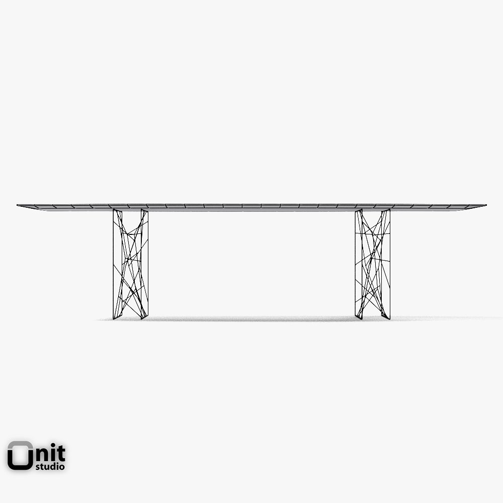 Table Synapsis by Porro 3D model_11