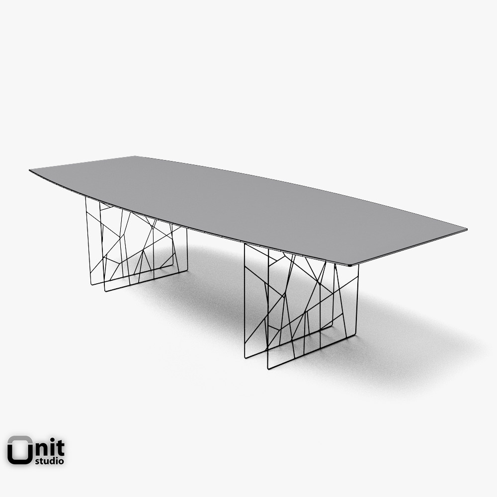 Table Synapsis by Porro 3D model_8