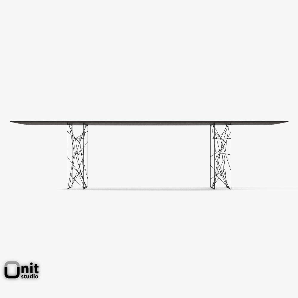 Table Synapsis by Porro 3D model_6