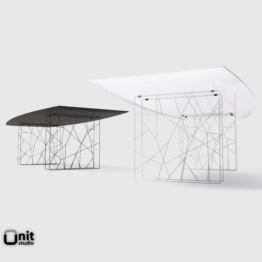 Table Synapsis by Porro 3D model_1