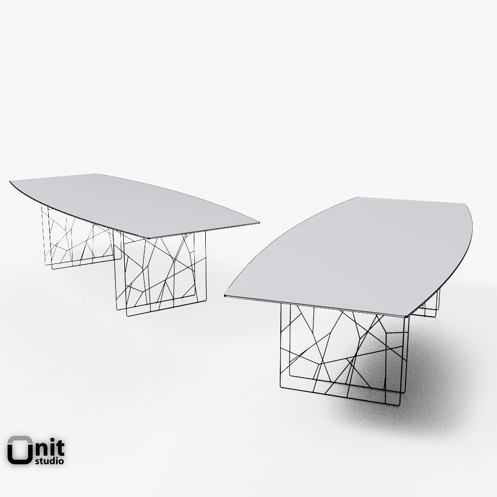 Table Synapsis by Porro 3D model_13