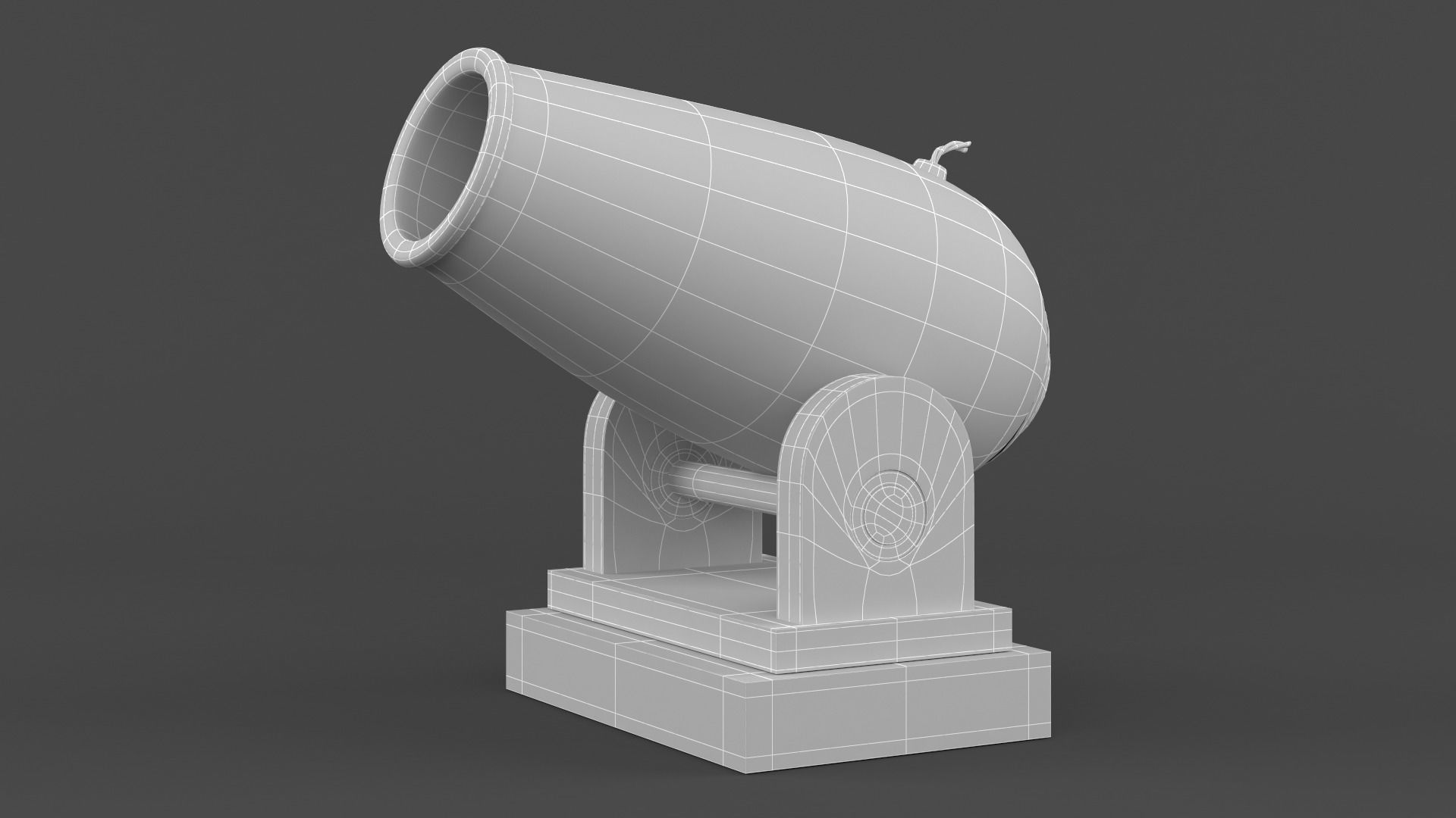 Circus Cannon 3D model_10