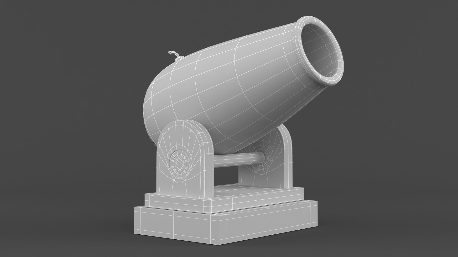 Circus Cannon 3D model_11