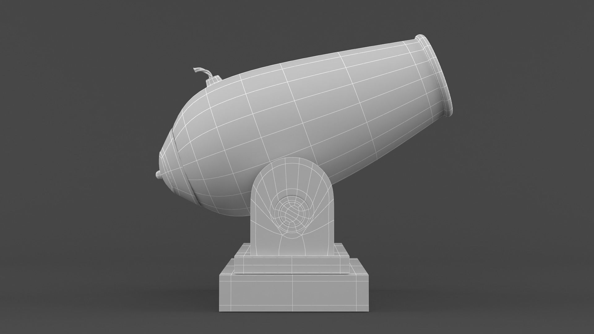 Circus Cannon 3D model_6