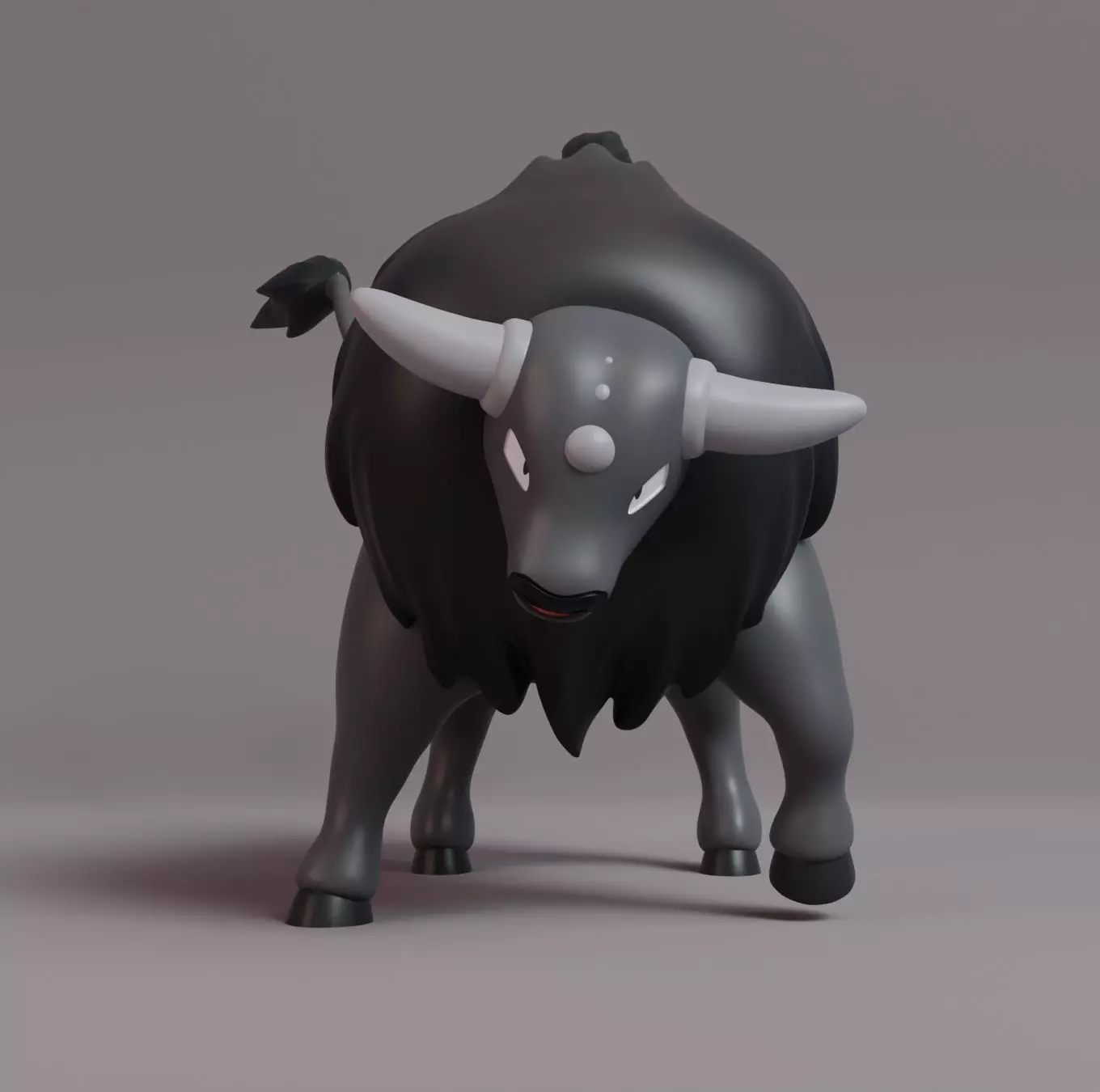 Pokemon - Paldean Tauros 3D print model_0