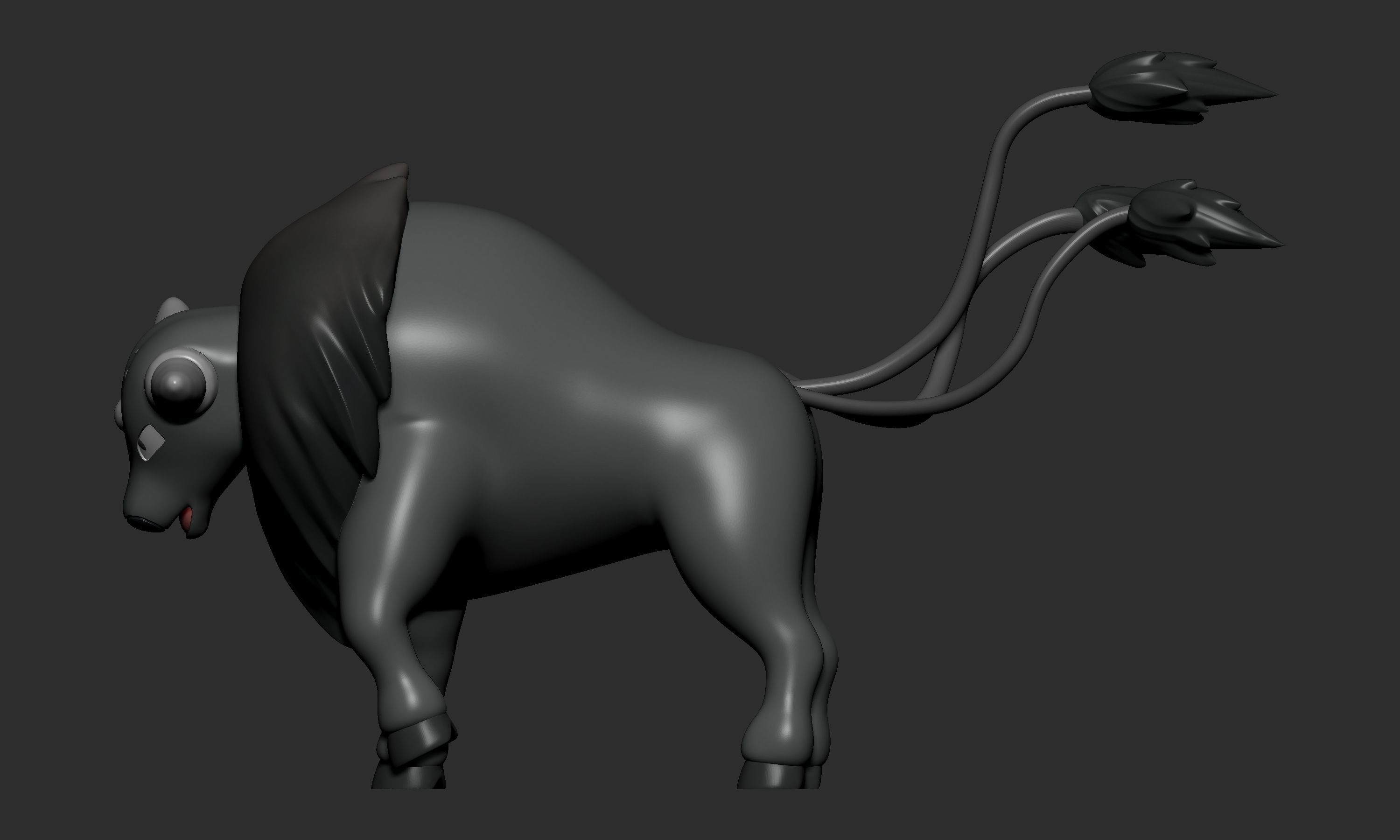 Pokemon - Paldean Tauros 3D print model_4