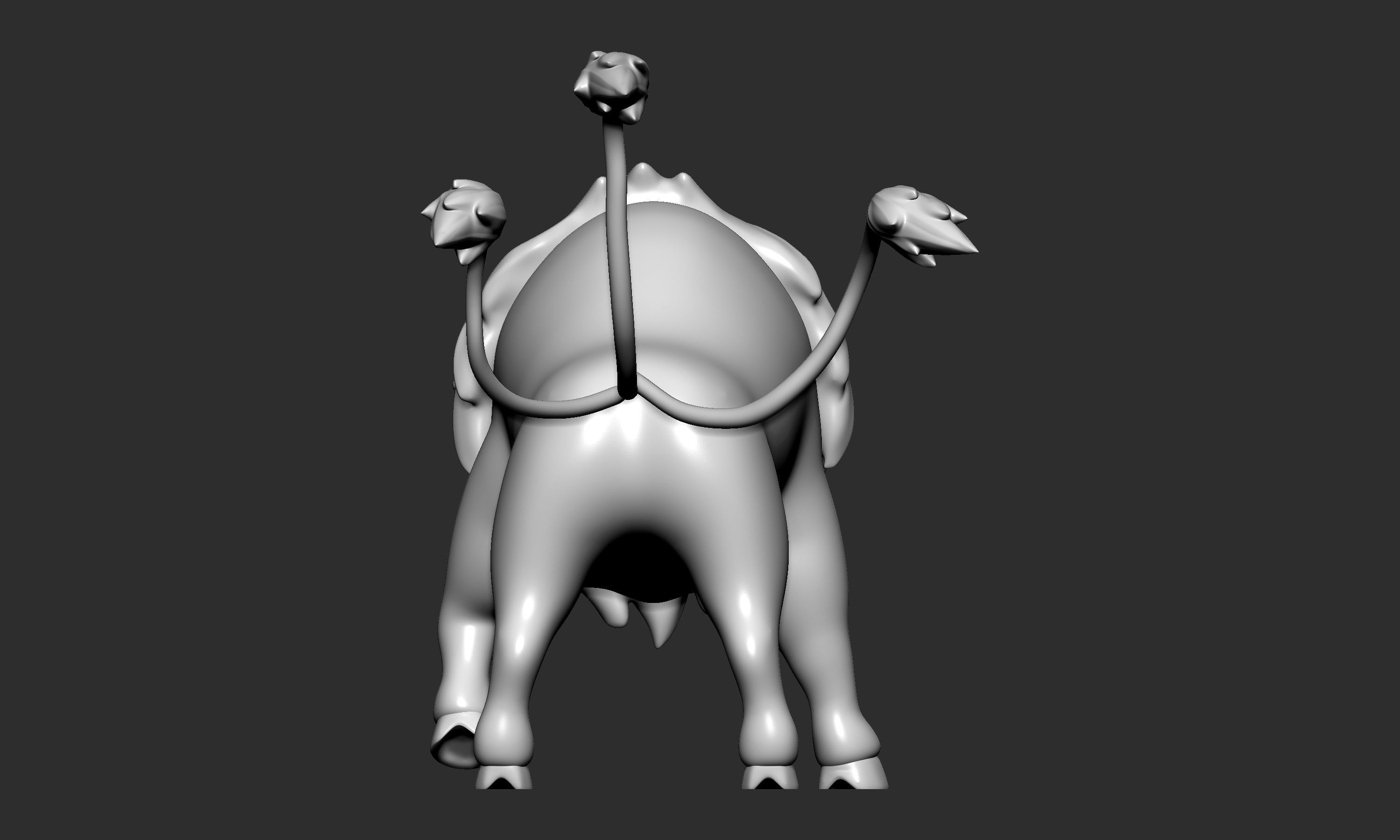 Pokemon - Paldean Tauros 3D print model_7