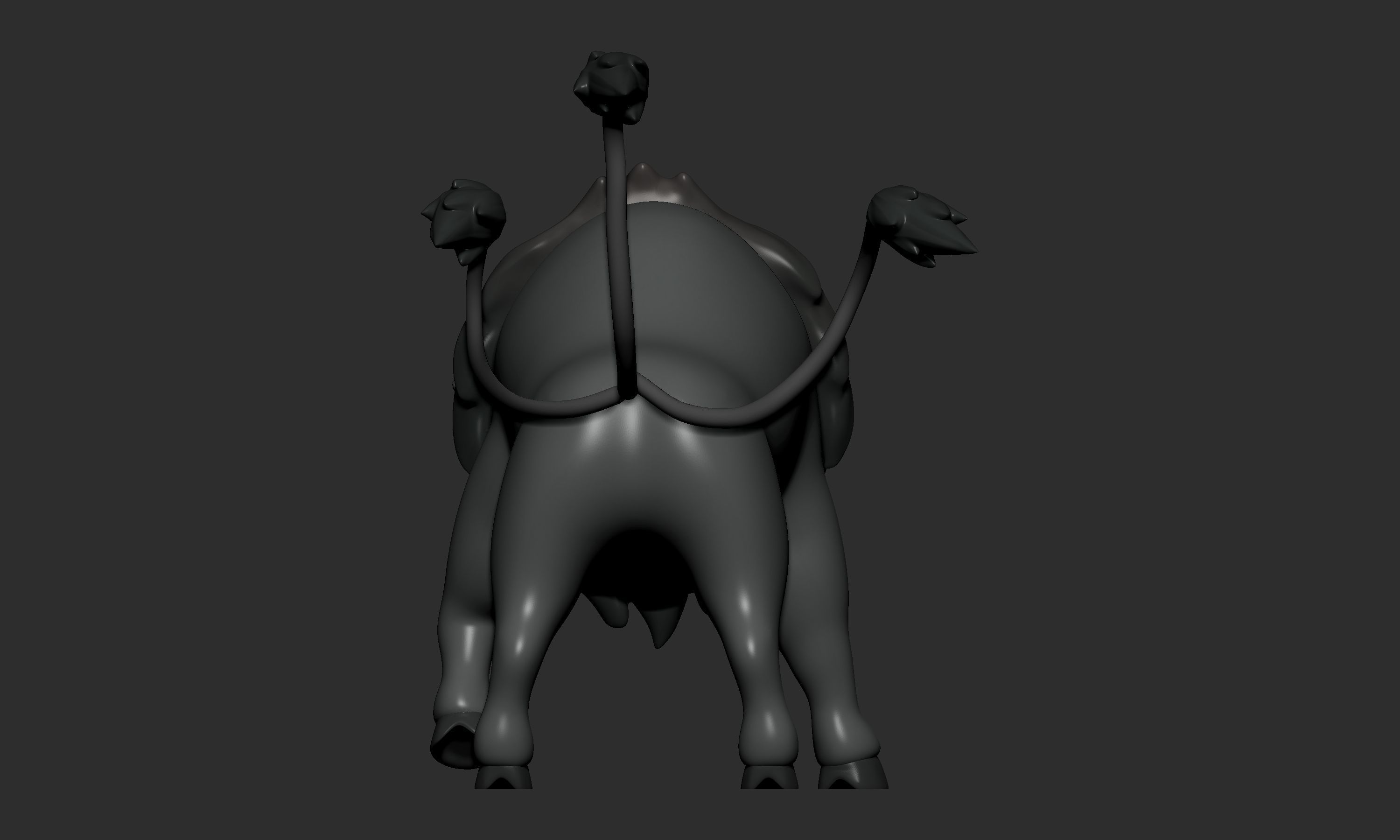 Pokemon - Paldean Tauros 3D print model_2