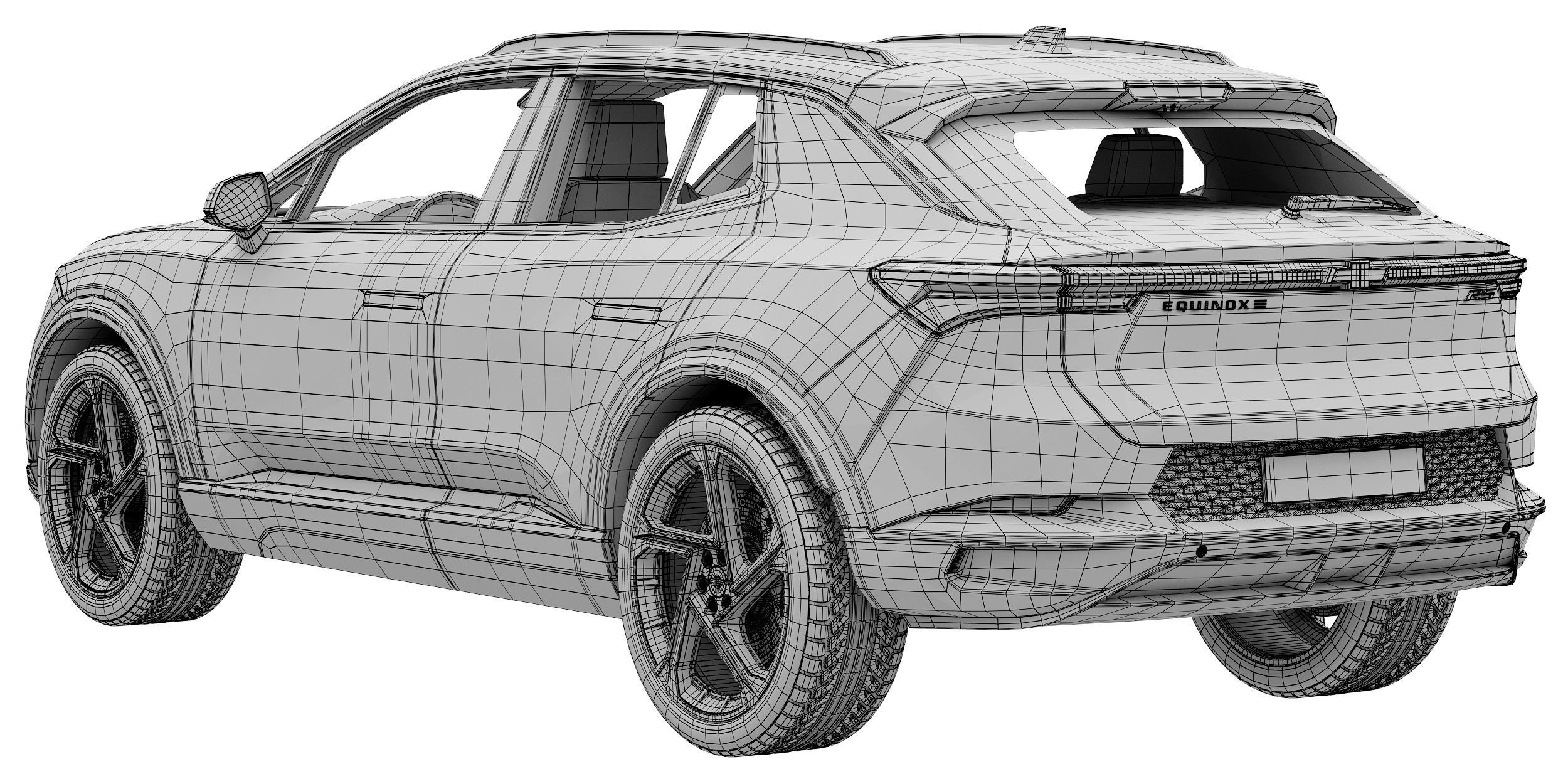 Chevrolet Equinox EV RS 2024 3D model_15