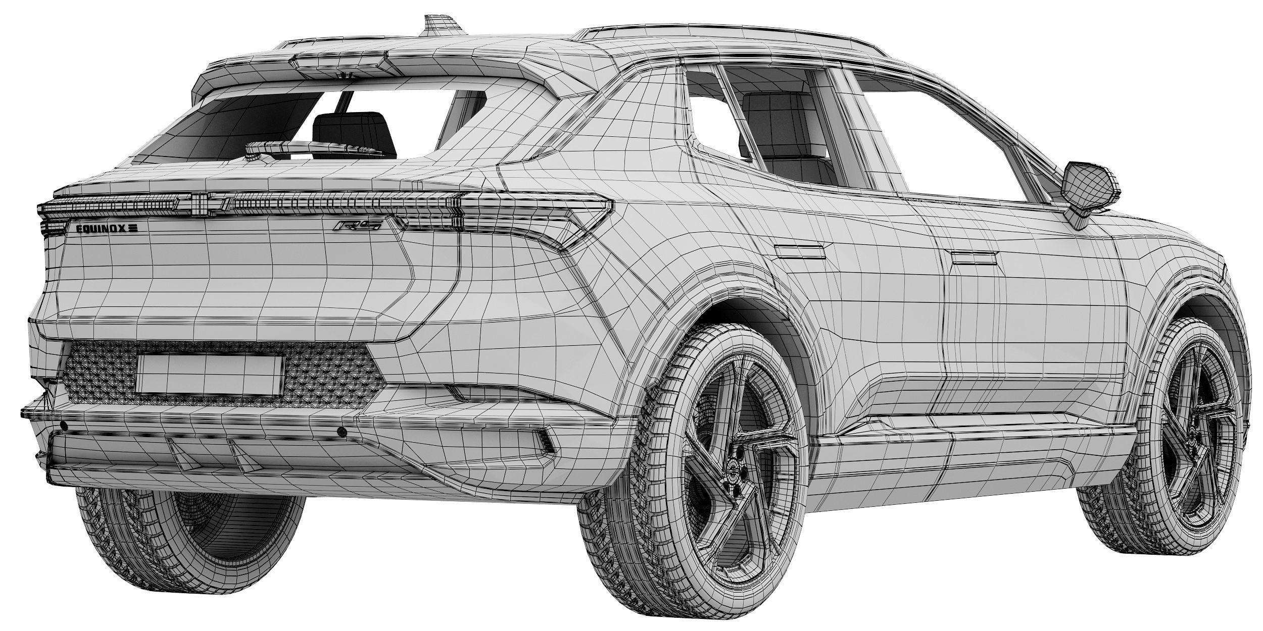 Chevrolet Equinox EV RS 2024 3D model_16