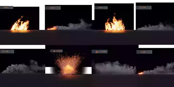 3D Animations High Resolution Pack 3D model