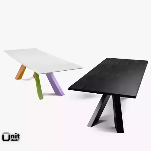 Big Table Bonaldo extendable 3D model