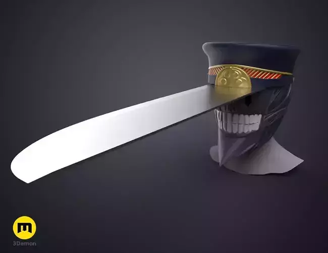 Katana Man Helmet - Chainsaw Man 3D print model Katana Man Helmet - Chainsaw Man 3D print model