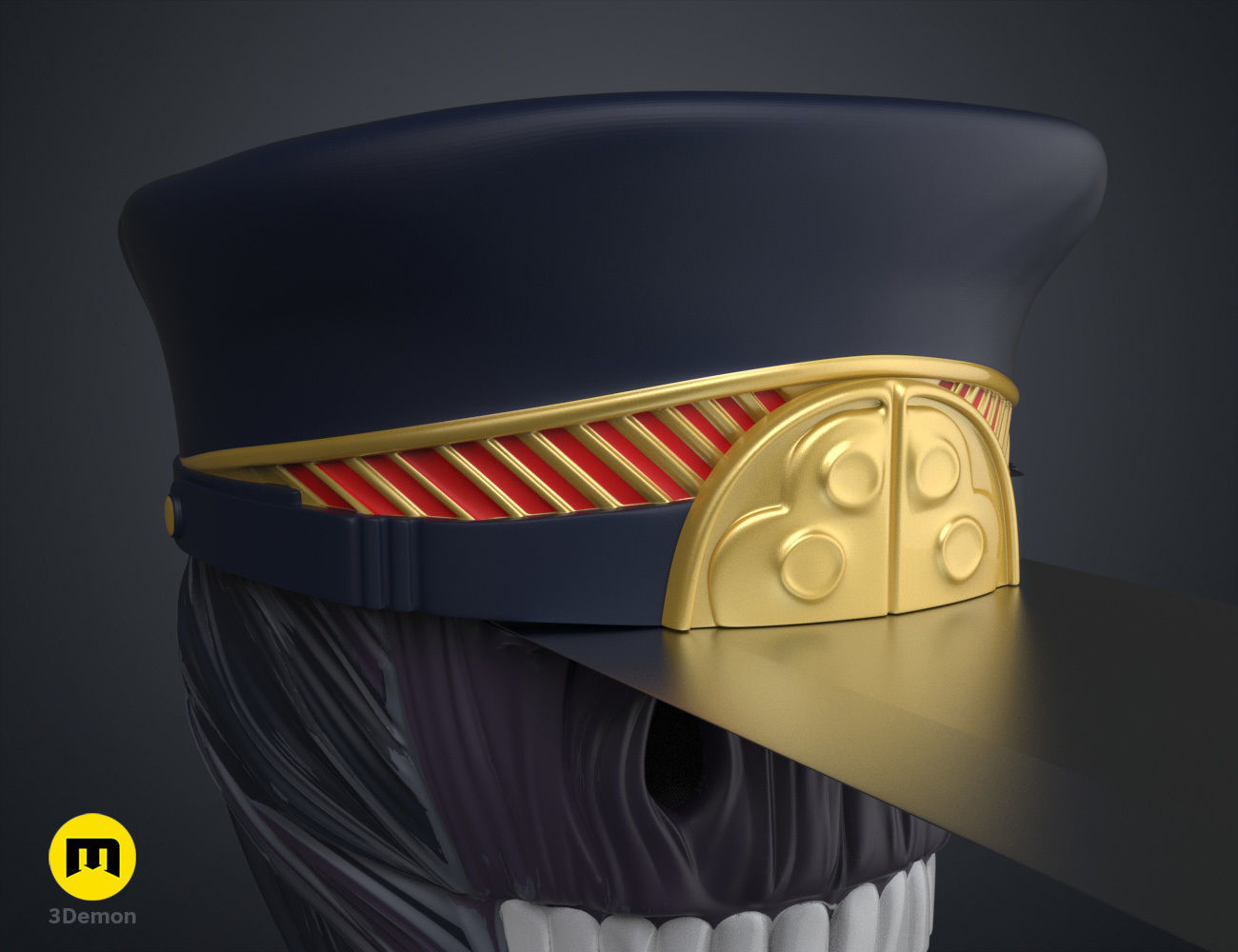 Katana Man Helmet - Chainsaw Man 3D print model_4