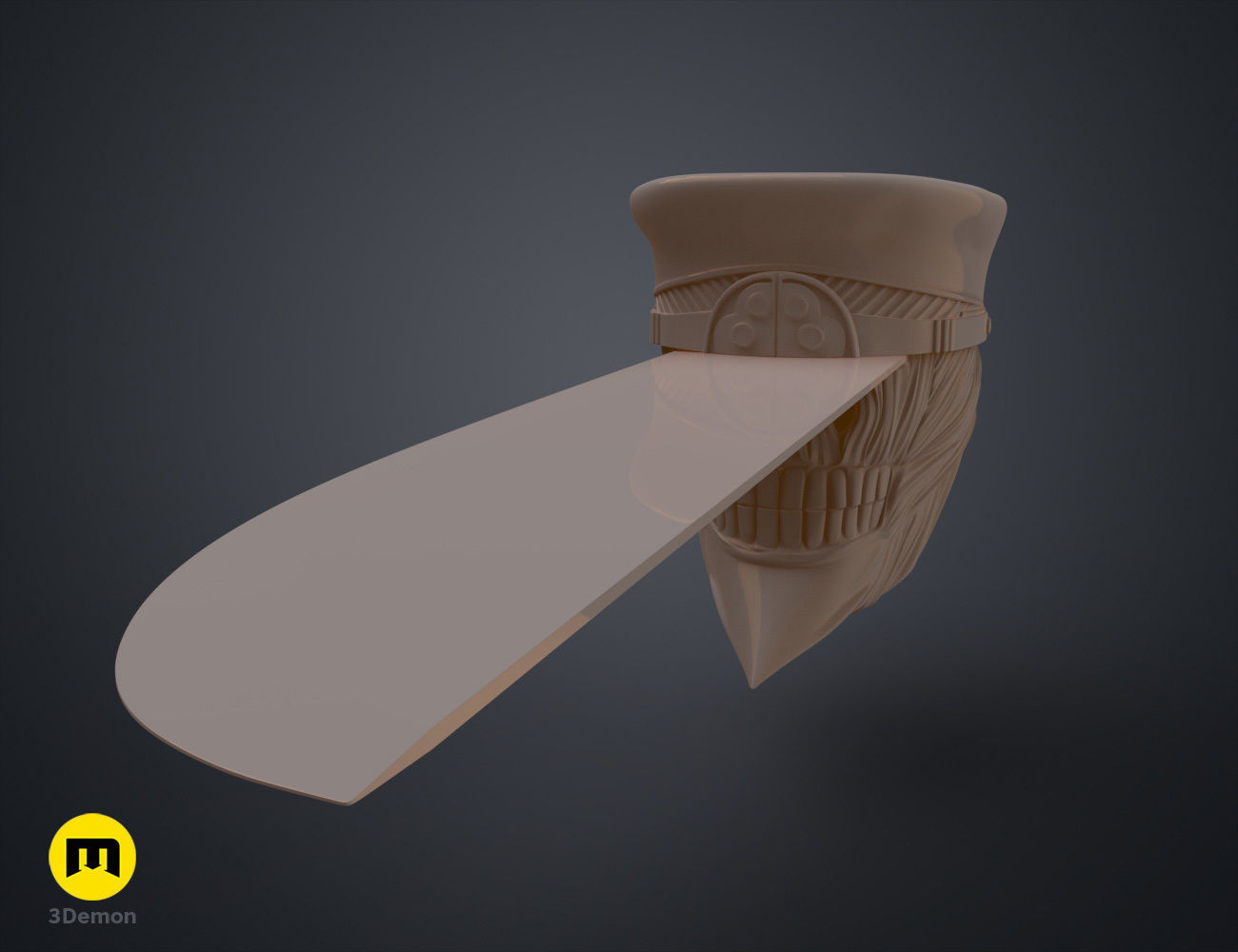 Katana Man Helmet - Chainsaw Man 3D print model_18