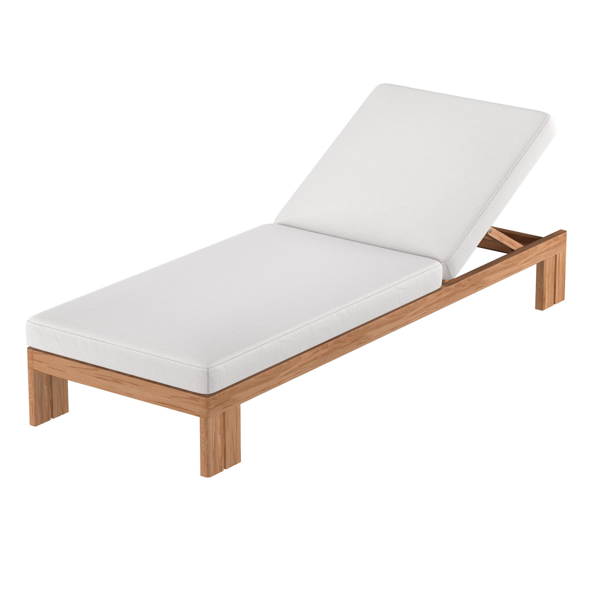 MATIRA TEAK CHAISE 3D model_5
