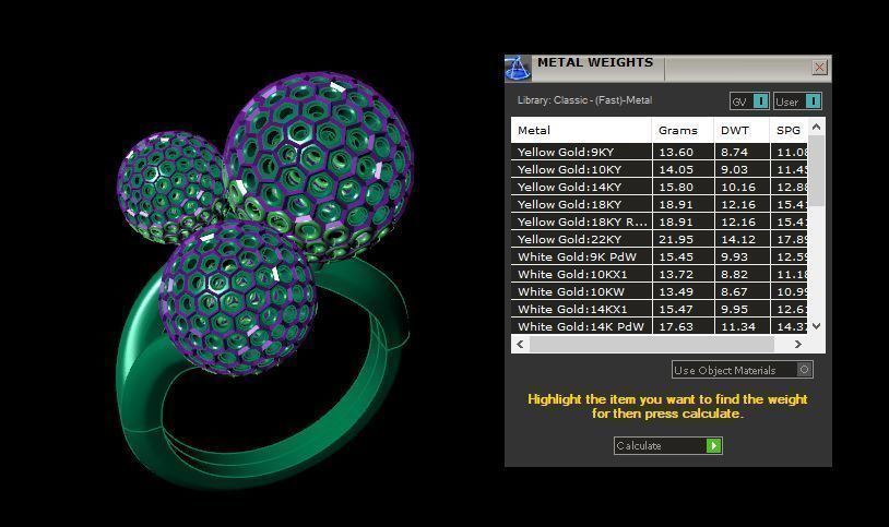 Rings 3D print model_7
