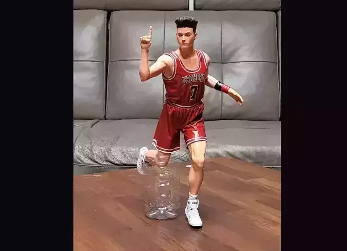 Slam dunk     Miyagi Ryota  figure 3d printable 