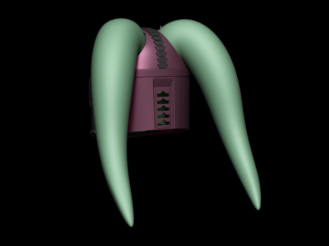 Mandalorian Lothal Twilek Helmet 3d digital download 3D print model_3