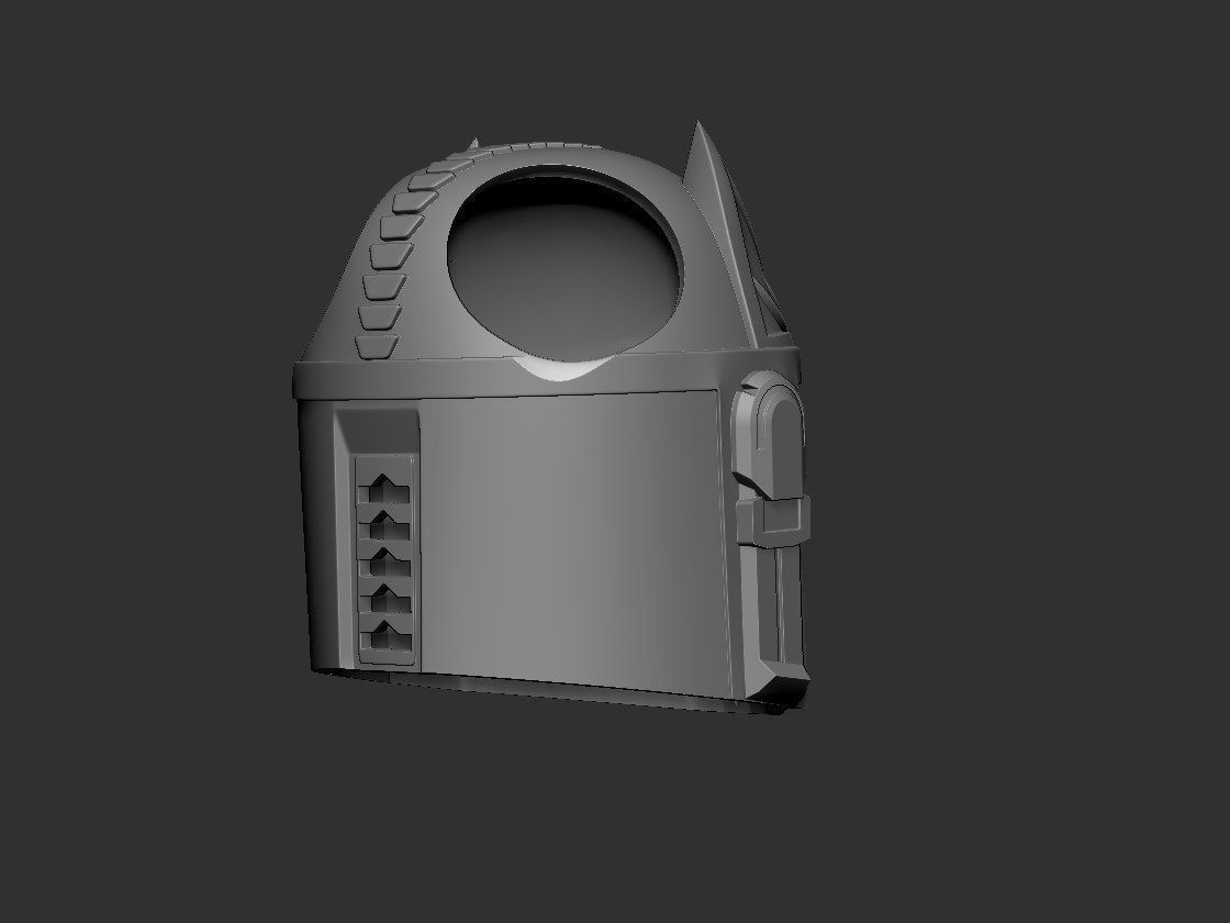 Mandalorian Lothal Twilek Helmet 3d digital download 3D print model_6