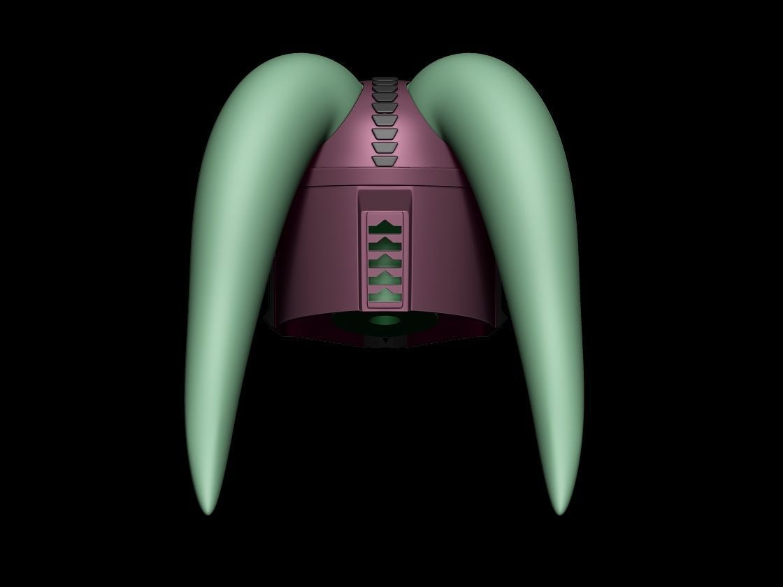 Mandalorian Lothal Twilek Helmet 3d digital download 3D print model_4