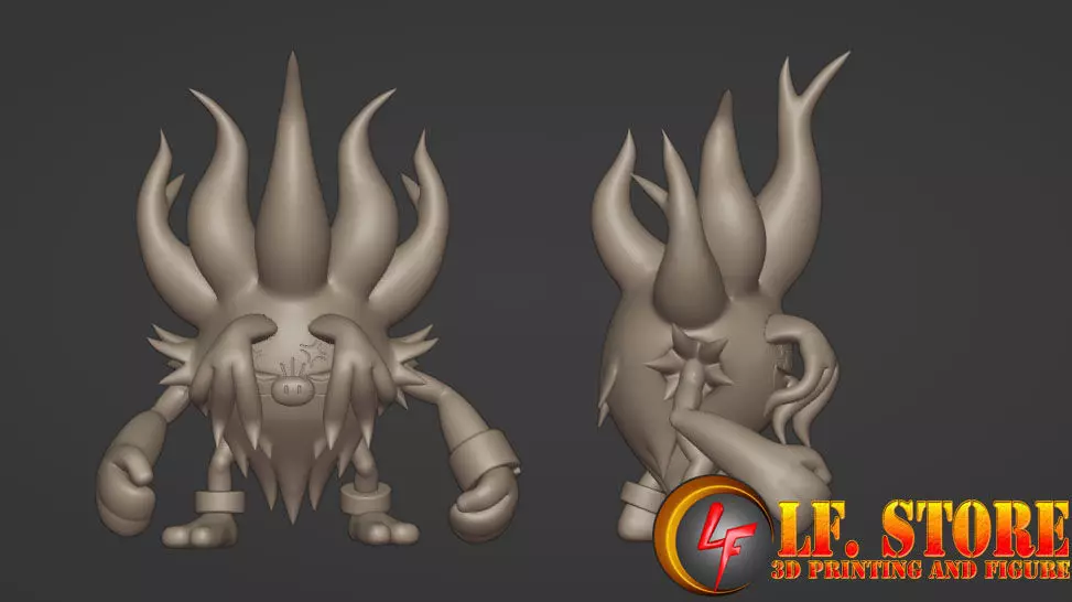 Pokemon Annihilape 3D model_0