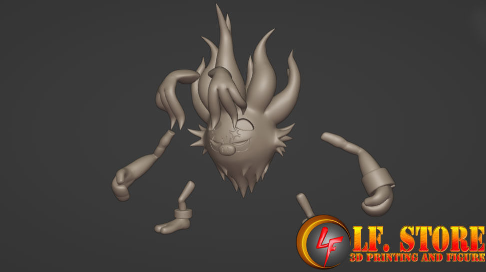 Pokemon Annihilape 3D model_1