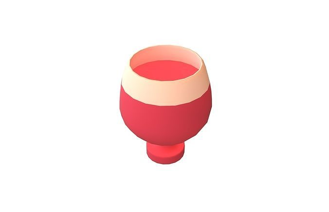 Cartoon Juice v1 003 Low-poly 3D model 3