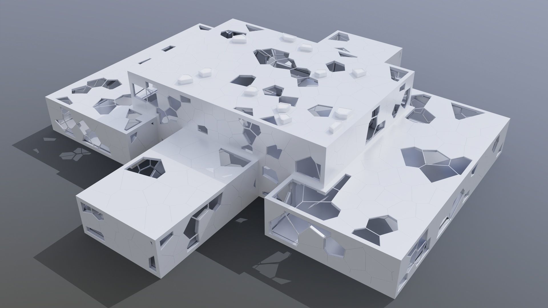 Futuristic Interior 3002 3D model_4