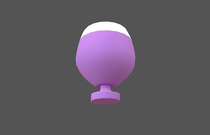 Cartoon Juice v1 004 Low-poly 3D model 3
