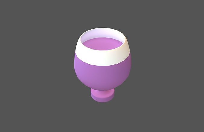 Cartoon Juice v1 004 Low-poly 3D model 4