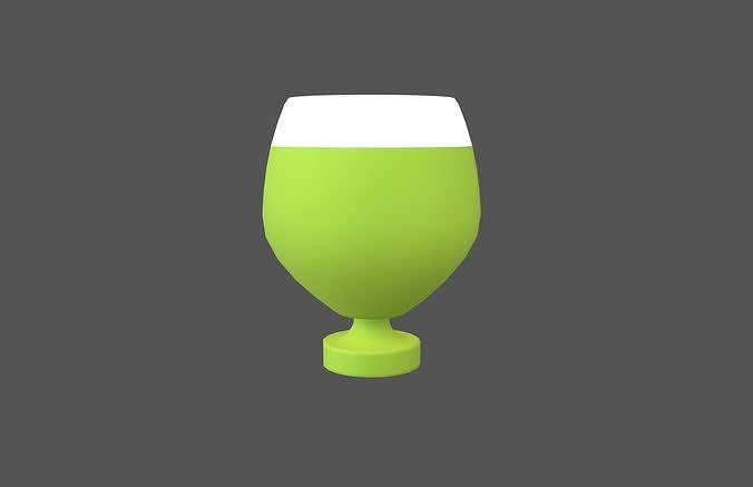 Cartoon Juice v1 005 Low-poly 3D model 4