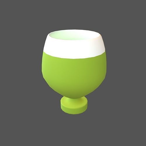 Cartoon Juice v1 005 Low-poly 3D model