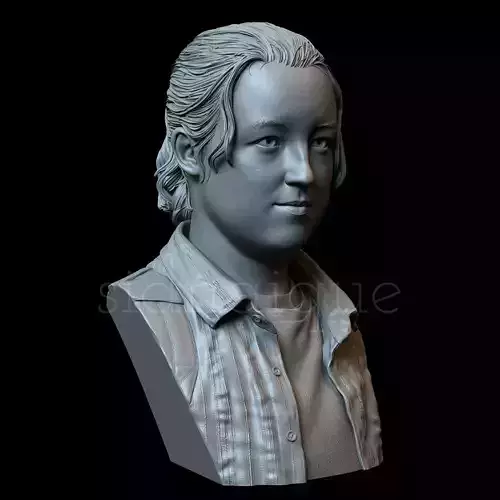 Bella Ramsey as Ellie 3D print model