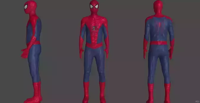 Amazing Spiderman character 3D model