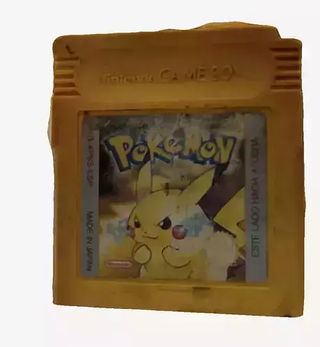 Pokemon Yellow Cartridge 3D print model