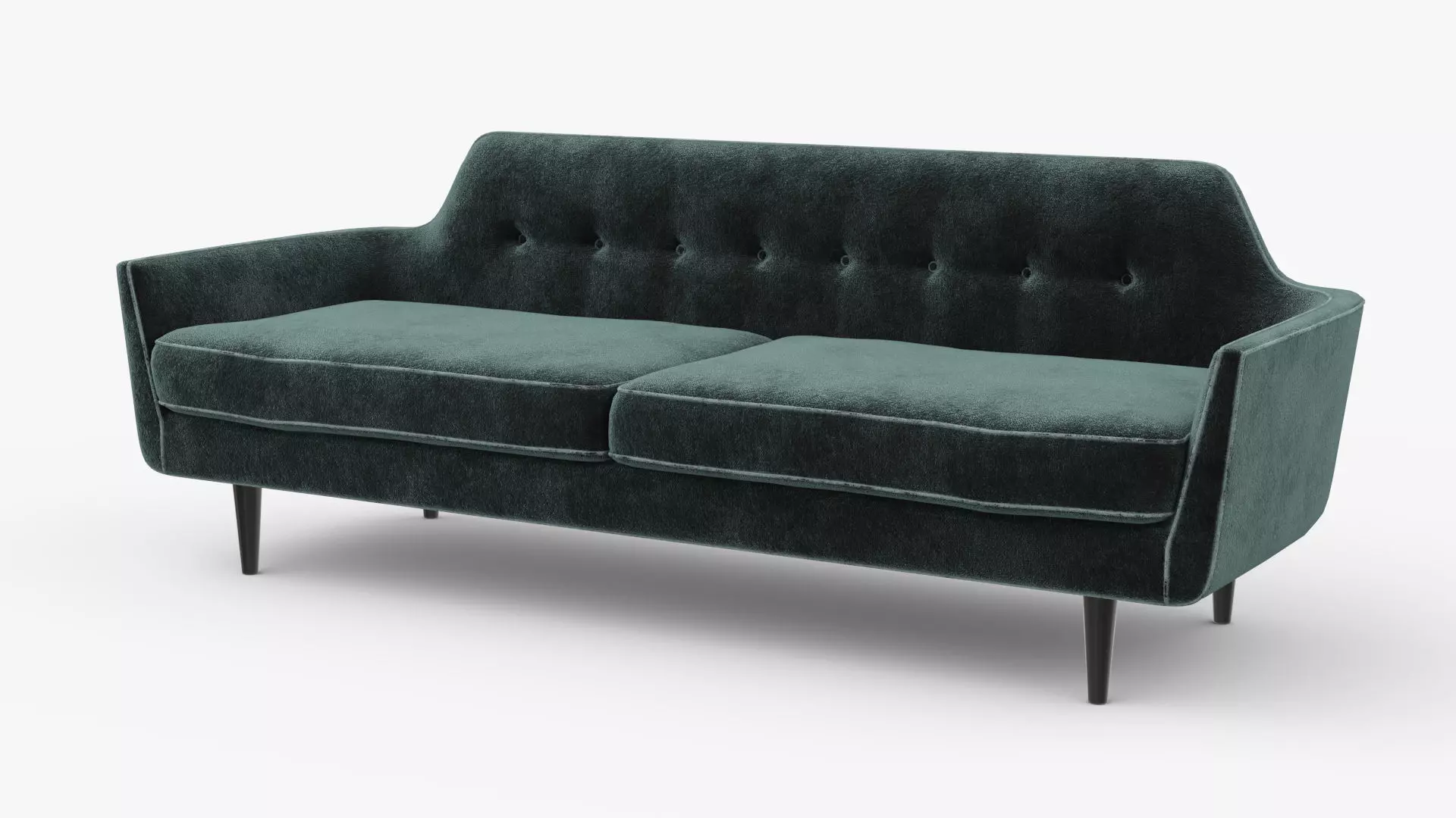 3D Copenhagen Sofa Velvet model 3D model_0